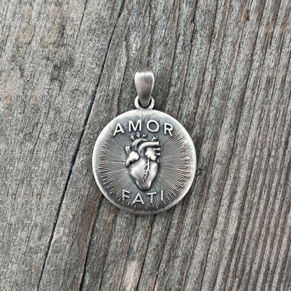 Amor Fati Coin Pendant