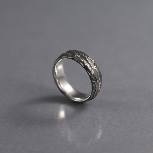 Forged DUNES -  Silver Ring