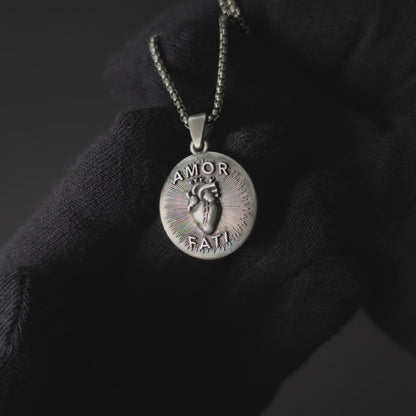 Amor Fati Coin Pendant